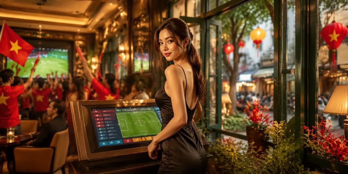 Quán cà phê Hà Nội minh họa việc xem odds và đánh giá thể thao